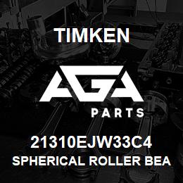 21310EJW33C4 Timken SPHERICAL ROLLER BEARINGS - STEEL CAGE | AGA Parts