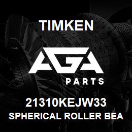 21310KEJW33 Timken SPHERICAL ROLLER BEARINGS - STEEL CAGE | AGA Parts