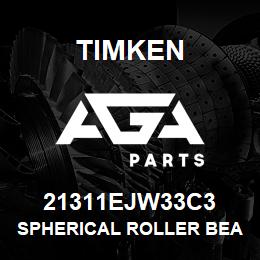 21311EJW33C3 Timken SPHERICAL ROLLER BEARINGS - STEEL CAGE | AGA Parts