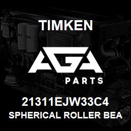 21311EJW33C4 Timken SPHERICAL ROLLER BEARINGS - STEEL CAGE | AGA Parts