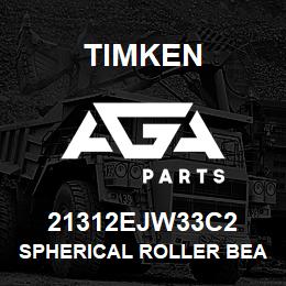 21312EJW33C2 Timken SPHERICAL ROLLER BEARINGS - STEEL CAGE | AGA Parts