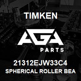 21312EJW33C4 Timken SPHERICAL ROLLER BEARINGS - STEEL CAGE | AGA Parts