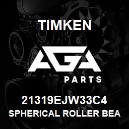 21319EJW33C4 Timken SPHERICAL ROLLER BEARINGS - STEEL CAGE | AGA Parts