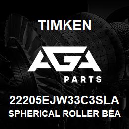 22205EJW33C3SLA Timken SPHERICAL ROLLER BEARINGS - STEEL CAGE | AGA Parts