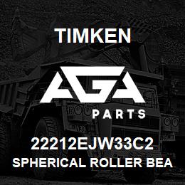 22212EJW33C2 Timken SPHERICAL ROLLER BEARINGS - STEEL CAGE | AGA Parts