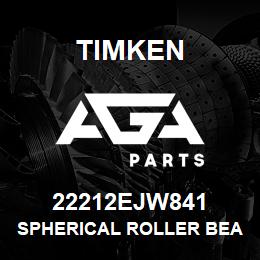 22212EJW841 Timken SPHERICAL ROLLER BEARINGS - STEEL CAGE | AGA Parts