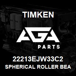 22213EJW33C2 Timken SPHERICAL ROLLER BEARINGS - STEEL CAGE | AGA Parts