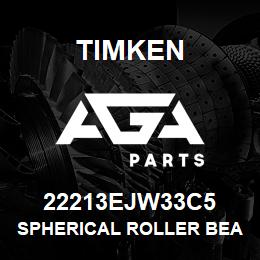 22213EJW33C5 Timken SPHERICAL ROLLER BEARINGS - STEEL CAGE | AGA Parts