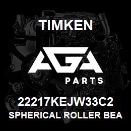 22217KEJW33C2 Timken SPHERICAL ROLLER BEARINGS - STEEL CAGE | AGA Parts