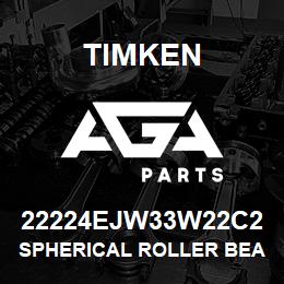 22224EJW33W22C2 Timken SPHERICAL ROLLER BEARINGS - STEEL CAGE | AGA Parts