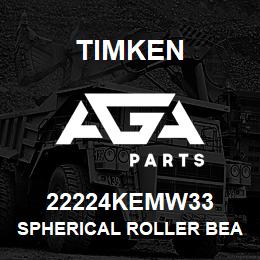 22224KEMW33 Timken SPHERICAL ROLLER BEARINGS - BRASS CAGE | AGA Parts