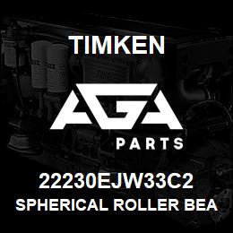 22230EJW33C2 Timken SPHERICAL ROLLER BEARINGS - STEEL CAGE | AGA Parts