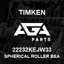 22232KEJW33 Timken SPHERICAL ROLLER BEARINGS - STEEL CAGE | AGA Parts