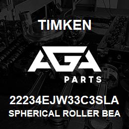 22234EJW33C3SLA Timken SPHERICAL ROLLER BEARINGS - STEEL CAGE | AGA Parts