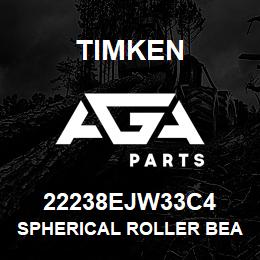 22238EJW33C4 Timken SPHERICAL ROLLER BEARINGS - STEEL CAGE | AGA Parts