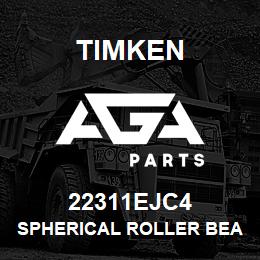 22311EJC4 Timken SPHERICAL ROLLER BEARINGS - STEEL CAGE | AGA Parts