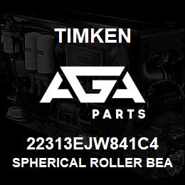 22313EJW841C4 Timken SPHERICAL ROLLER BEARINGS - STEEL CAGE | AGA Parts