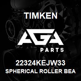 22324KEJW33 Timken SPHERICAL ROLLER BEARINGS - STEEL CAGE | AGA Parts