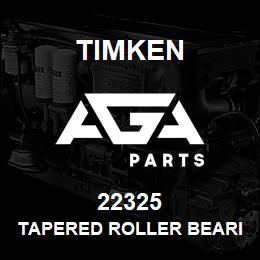 22325 Timken TAPERED ROLLER BEARINGS - SINGLE CUPS - IMPERIAL | AGA Parts