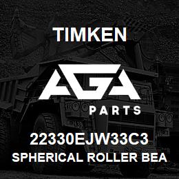 22330EJW33C3 Timken SPHERICAL ROLLER BEARINGS - STEEL CAGE | AGA Parts