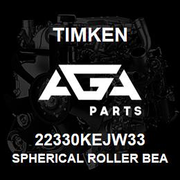 22330KEJW33 Timken SPHERICAL ROLLER BEARINGS - STEEL CAGE | AGA Parts