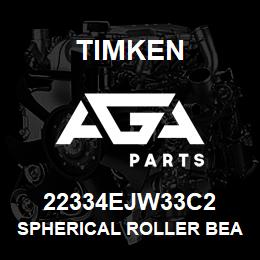 22334EJW33C2 Timken SPHERICAL ROLLER BEARINGS - STEEL CAGE | AGA Parts