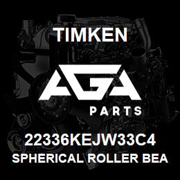 22336KEJW33C4 Timken SPHERICAL ROLLER BEARINGS - STEEL CAGE | AGA Parts