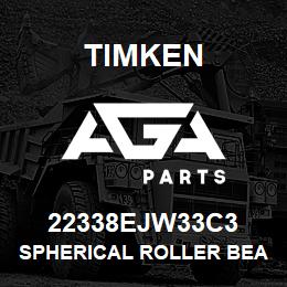 22338EJW33C3 Timken SPHERICAL ROLLER BEARINGS - STEEL CAGE | AGA Parts