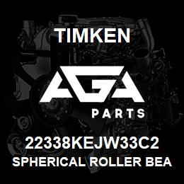 22338KEJW33C2 Timken SPHERICAL ROLLER BEARINGS - STEEL CAGE | AGA Parts