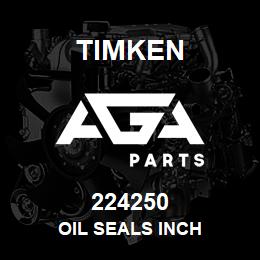 224250 Timken OIL SEALS INCH | AGA Parts