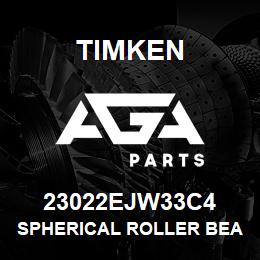 23022EJW33C4 Timken SPHERICAL ROLLER BEARINGS - STEEL CAGE | AGA Parts