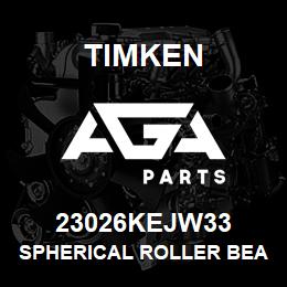 23026KEJW33 Timken SPHERICAL ROLLER BEARINGS - STEEL CAGE | AGA Parts