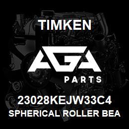 23028KEJW33C4 Timken SPHERICAL ROLLER BEARINGS - STEEL CAGE | AGA Parts