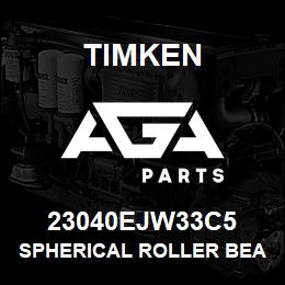 23040EJW33C5 Timken SPHERICAL ROLLER BEARINGS - STEEL CAGE | AGA Parts