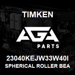 23040KEJW33W40I Timken SPHERICAL ROLLER BEARINGS - STEEL CAGE | AGA Parts