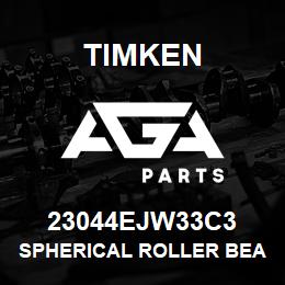 23044EJW33C3 Timken SPHERICAL ROLLER BEARINGS - STEEL CAGE | AGA Parts