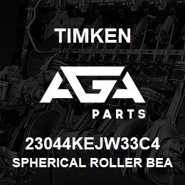 23044KEJW33C4 Timken SPHERICAL ROLLER BEARINGS - STEEL CAGE | AGA Parts