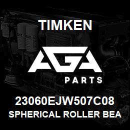 23060EJW507C08 Timken SPHERICAL ROLLER BEARINGS - STEEL CAGE | AGA Parts