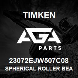 23072EJW507C08 Timken SPHERICAL ROLLER BEARINGS - STEEL CAGE | AGA Parts