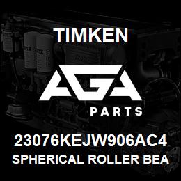 23076KEJW906AC4 Timken SPHERICAL ROLLER BEARINGS - STEEL CAGE | AGA Parts