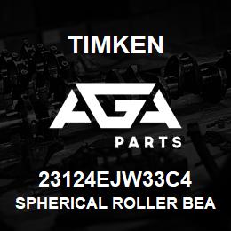 23124EJW33C4 Timken SPHERICAL ROLLER BEARINGS - STEEL CAGE | AGA Parts