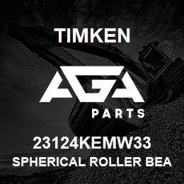 23124KEMW33 Timken SPHERICAL ROLLER BEARINGS - BRASS CAGE | AGA Parts