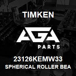 23126KEMW33 Timken SPHERICAL ROLLER BEARINGS - BRASS CAGE | AGA Parts