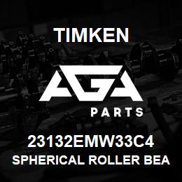 23132EMW33C4 Timken SPHERICAL ROLLER BEARINGS - BRASS CAGE | AGA Parts