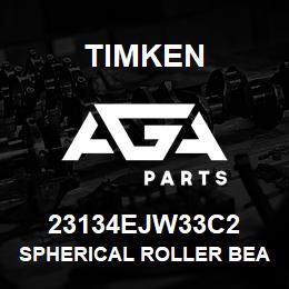 23134EJW33C2 Timken SPHERICAL ROLLER BEARINGS - STEEL CAGE | AGA Parts