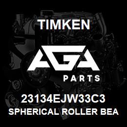 23134EJW33C3 Timken SPHERICAL ROLLER BEARINGS - STEEL CAGE | AGA Parts