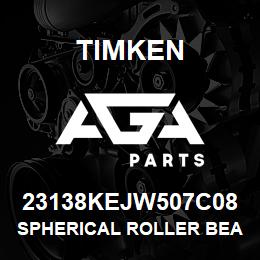 23138KEJW507C08 Timken SPHERICAL ROLLER BEARINGS - STEEL CAGE | AGA Parts