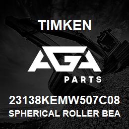 23138KEMW507C08 Timken SPHERICAL ROLLER BEARINGS - BRASS CAGE | AGA Parts