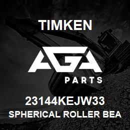 23144KEJW33 Timken SPHERICAL ROLLER BEARINGS - STEEL CAGE | AGA Parts