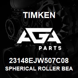 23148EJW507C08 Timken SPHERICAL ROLLER BEARINGS - STEEL CAGE | AGA Parts